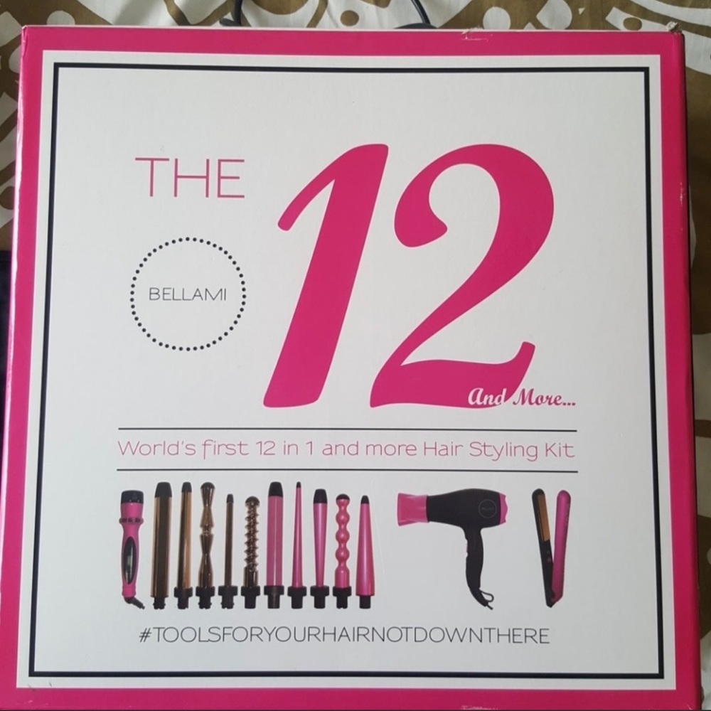 The Bellami 12 in 1 Styling Kit